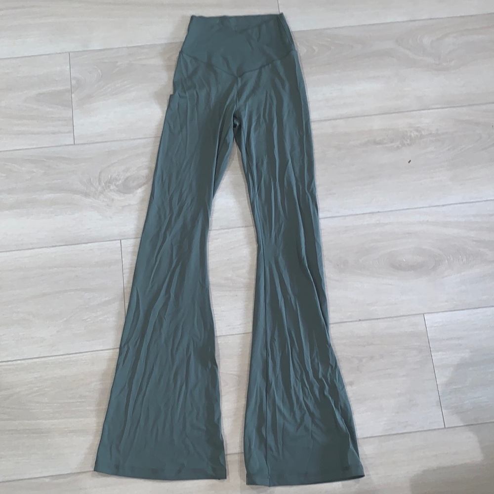 Blue aerie crossover leggings